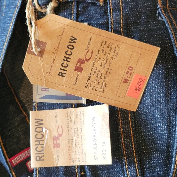4. NWT Richcow Jean's RC Plus Size 20 - Picture 11 of 11